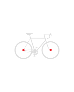 Set secures front wheel + rear wheel